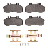 Dynamic Friction 2005-2012 Hino 165 Front/Rear 5000 Advanced Semi Metallic Brake Pads and Hardware Kit by Dynamic Friction Company 1551-1062-01