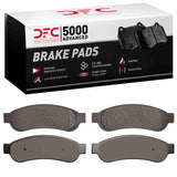 Dynamic Friction 2005-2010 Ford F-350 Super Duty 2WD Rear 5000 Advanced Semi Metallic Brake Pads by Dynamic Friction Company 1551-1067-00