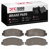 Dynamic Friction 2005-2012 Ford F-350 Super Duty 4WD Front 5000 Advanced Semi Metallic Brake Pads by Dynamic Friction Company 1551-1069-00