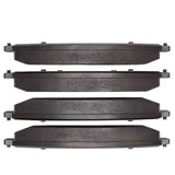 Dynamic Friction 2005-2012 Ford F-350 Super Duty 4WD Front 5000 Advanced Semi Metallic Brake Pads by Dynamic Friction Company 1551-1069-00