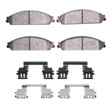 Dynamic Friction 2008-2009 Mercury Sable Front 5000 Advanced Ceramic Brake Pads and Hardware Kit by Dynamic Friction Company 1551-1070-01