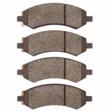 Dynamic Friction 2005-2024 Chrysler Aspen Front 5000 Advanced Semi Metallic Brake Pads by Dynamic Friction Company 1551-1084-00