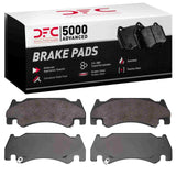 Dynamic Friction 2005-2006 Dodge Ram 1500 Pickup Front 5000 Advanced Semi Metallic Brake Pads by Dynamic Friction Company 1551-1085-00