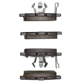 Dynamic Friction 2005-2018 Acura RDX Rear 5000 Advanced Ceramic Brake Pads by Dynamic Friction Company 1551-1086-00