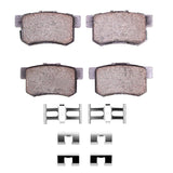 Dynamic Friction 2005-2016 Honda CR-V Rear 5000 Advanced Ceramic Brake Pads and Hardware Kit by Dynamic Friction Company 1551-1086-01