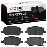 Dynamic Friction 2005-2015 Buick Terraza Rear 5000 Advanced Ceramic Brake Pads by Dynamic Friction Company 1551-1093-00