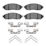 Dynamic Friction 2005-2025 Chevrolet City Express Front 5000 Advanced Ceramic Brake Pads and Hardware Kit by Dynamic Friction Company 1551-1094-01