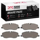 Dynamic Friction 2005-2009 Land Rover Range Rover Front 5000 Advanced Low Metallic Brake Pads by Dynamic Friction Company 1551-1098-00