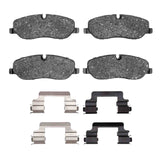 Dynamic Friction 2005-2009 Land Rover Range Rover Sport Front 5000 Advanced Low Metallic Brake Pads and Hardware Kit by Dynamic Friction Company 1551-1098-01