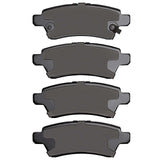 Dynamic Friction 2005-2012 Nissan Pathfinder Rear 5000 Advanced Ceramic Brake Pads by Dynamic Friction Company 1551-1101-00