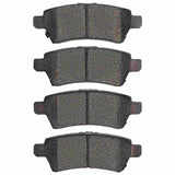 Dynamic Friction 2005-2012 Nissan Pathfinder Rear 5000 Advanced Ceramic Brake Pads by Dynamic Friction Company 1551-1101-00