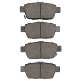 Dynamic Friction 2006-2014 Acura TL Rear 5000 Advanced Ceramic Brake Pads by Dynamic Friction Company 1551-1103-00