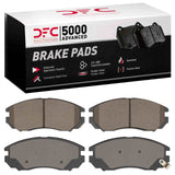 Dynamic Friction 2004-2008 Hyundai Tiburon Front 5000 Advanced Ceramic Brake Pads by Dynamic Friction Company 1551-1104-00