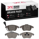 Dynamic Friction 2005-2018 Audi A1 (Mexico) Front 5000 Advanced Ceramic Brake Pads by Dynamic Friction Company 1551-1107-00