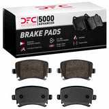 Dynamic Friction 2000-2018 Audi TT Quattro Rear 5000 Advanced Ceramic Brake Pads by Dynamic Friction Company 1551-1108-00