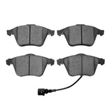 Dynamic Friction 2008-2015 Audi S3 (Mexico) Front 5000 Advanced Low Metallic Brake Pads by Dynamic Friction Company 1551-1111-00