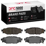 Dynamic Friction 2005-2023 Subaru Impreza Rear 5000 Advanced Ceramic Brake Pads by Dynamic Friction Company 1551-1114-00