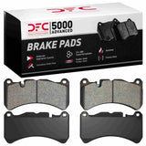 Dynamic Friction 2005-2019 Maserati GranTurismo Front 5000 Advanced Low Metallic Brake Pads by Dynamic Friction Company 1551-1116-00