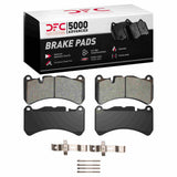 Dynamic Friction 2005-2011 Mercedes-Benz SLK55 AMG Front 5000 Advanced Low Metallic Brake Pads and Hardware Kit by Dynamic Friction Company 1551-1116-01