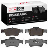 Dynamic Friction 2005-2018 Mercedes-Benz ML450 Rear 5000 Advanced Low Metallic Brake Pads by Dynamic Friction Company 1551-1122-00
