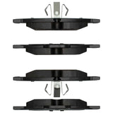 Dynamic Friction 2005-2018 Mercedes-Benz ML450 Rear 5000 Advanced Low Metallic Brake Pads by Dynamic Friction Company 1551-1122-00