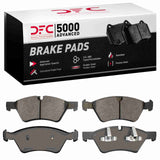 Dynamic Friction 2005-2012 Mercedes-Benz GL550 Front 5000 Advanced Low Metallic Brake Pads by Dynamic Friction Company 1551-1123-00