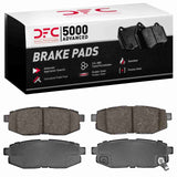 Dynamic Friction 2006-2025 Scion FR-S Rear 5000 Advanced Ceramic Brake Pads by Dynamic Friction Company 1551-1124-00