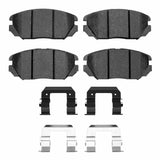 Dynamic Friction 2005-2011 Hyundai Azera Front 5000 Advanced Ceramic Brake Pads and Hardware Kit by Dynamic Friction Company 1551-1125-01