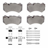 Dynamic Friction 2004-2005 Ferrari 360 Front 5000 Advanced Low Metallic Brake Pads and Hardware Kit by Dynamic Friction Company 1551-1128-01
