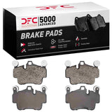 Dynamic Friction 2003-2023 Porsche 718 Cayman Front/Rear 5000 Advanced Low Metallic Brake Pads by Dynamic Friction Company 1551-1135-00