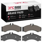 Dynamic Friction 2002-2006 Dodge Sprinter 3500 Rear/Front 5000 Advanced Semi Metallic Brake Pads by Dynamic Friction Company 1551-1136-00