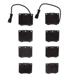Dynamic Friction 1989-2003 Bentley AZURE Front 5000 Advanced Low Metallic Brake Pads by Dynamic Friction Company 1551-1153-00