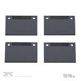 Dynamic Friction 1987-2003 Bentley BROOKLANDS Rear 5000 Advanced Low Metallic Brake Pads by Dynamic Friction Company 1551-1154-00