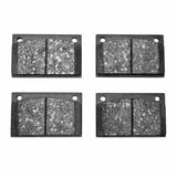 Dynamic Friction 1987-2003 Bentley BROOKLANDS Rear 5000 Advanced Low Metallic Brake Pads by Dynamic Friction Company 1551-1154-00