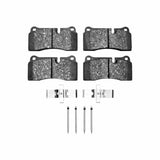 Dynamic Friction 1995-2005 Lamborghini Diablo Front/ Rear 5000 Advanced Semi Metallic Brake Pads and Hardware Kit by Dynamic Friction Company 1551-1155-01