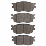 Dynamic Friction 2006-2012 Dodge Attitude (Mexico) Front 5000 Advanced Ceramic Brake Pads by Dynamic Friction Company 1551-1156-00
