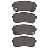 Dynamic Friction 2006-2020 Dodge Attitude (Mexico) Rear 5000 Advanced Ceramic Brake Pads by Dynamic Friction Company 1551-1157-00