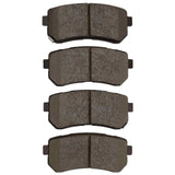 Dynamic Friction 2006-2020 Dodge Attitude (Mexico) Rear 5000 Advanced Ceramic Brake Pads by Dynamic Friction Company 1551-1157-00