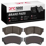 Dynamic Friction 2006-2013 Mazda 6 Front 5000 Advanced Ceramic Brake Pads by Dynamic Friction Company 1551-1164-00