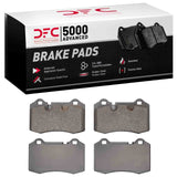 Dynamic Friction 2000-2019 Aston Martin Vanquish Front/Rear 5000 Advanced Low Metallic Brake Pads by Dynamic Friction Company 1551-1166-00