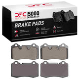 Dynamic Friction 2005-2012 Aston Martin DB9 Rear 5000 Advanced Low Metallic Brake Pads by Dynamic Friction Company 1551-1166-10