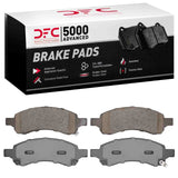 Dynamic Friction 2006-2012 Buick Rainier Front 5000 Advanced Ceramic Brake Pads by Dynamic Friction Company 1551-1169-00