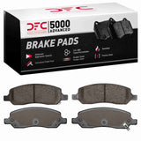 Dynamic Friction 2006-2011 Buick Lucerne Rear 5000 Advanced Ceramic Brake Pads by Dynamic Friction Company 1551-1172-00