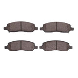 Dynamic Friction 2006-2011 Buick Lucerne Rear 5000 Advanced Ceramic Brake Pads by Dynamic Friction Company 1551-1172-00