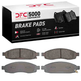 Dynamic Friction 2004-2007 Infiniti QX56 Front 5000 Advanced Ceramic Brake Pads by Dynamic Friction Company 1551-1183-00