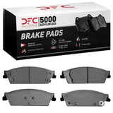 Dynamic Friction 2007-2020 Cadillac Escalade Rear 5000 Advanced Ceramic Brake Pads by Dynamic Friction Company 1551-1194-10