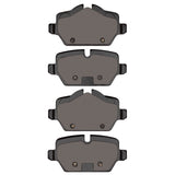 Dynamic Friction 2005-2016 BMW 120i (Mexico) Rear 5000 Advanced Low Metallic Brake Pads by Dynamic Friction Company 1551-1226-00