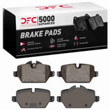 Dynamic Friction 2005-2016 BMW 120i (Mexico) Rear 5000 Advanced Low Metallic Brake Pads by Dynamic Friction Company 1551-1226-00
