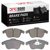 Dynamic Friction 2006-2018 Jaguar Vanden Plas Front 5000 Advanced Low Metallic Brake Pads by Dynamic Friction Company 1551-1241-00