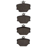 Dynamic Friction 2005-2016 Smart Fortwo Front 5000 Advanced Low Metallic Brake Pads by Dynamic Friction Company 1551-1252-00